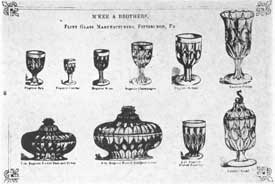 The Eugenie Pattern of the 1850's: The page also from an old M'Kee & Brothers catalogue shows the variety of pieces that they made in this pattern. Note the dolphin finial on the covered sugar bowl at the lower right. The Eugenie Pattern of the 1850's: The page also from an old M'Kee & Brothers catalogue shows the variety of pieces that they made in this pattern. Note the dolphin finial on the covered sugar bowl at the lower right.