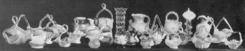 Twenty-five Examples of American Blown Glass, Mostly from the New England and Mount Washington Glassworks. Twenty-five Examples of American Blown Glass, Mostly from the New England and Mount Washington Glassworks.
