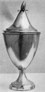 Coffee service bearing the touchmark of William Faris' son, Charles Faris (1761-1800). This is the only known silver that shows his touch. Coffee service bearing the touchmark of William Faris' son, Charles Faris (1761-1800). This is the only known silver that shows his touch.
