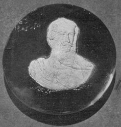A Cambridge Sulphide Paperweights: On the back is the inscription: "Kossuth, Governor of Hungary, set at liberty by the people of the United States of America, 1851." This paperweight is in the manner patented by Aspley Pellatt of England in 1819. A Cambridge Sulphide Paperweights: On the back is the inscription: "Kossuth, Governor of Hungary, set at liberty by the people of the United States of America, 1851." This paperweight is in the manner patented by Aspley Pellatt of England in 1819.