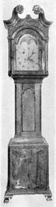 Clock Case by John Bachman Made About 1796: Date is approximate but not a guess. The Movement is by Martin Shreiner of Lancaster, working 1790-1830. The dial is marked Martin Shreiner, Lancaster, No. 54. Shreiner numbered his clocks in order of making. In all he made Numbers 1 to 356. When this clock was found some ten years ago, the case was attributed to Savery of Philadelphia, and the clock priced at $4,500. Clock Case by John Bachman Made About 1796: Date is approximate but not a guess. The Movement is by Martin Shreiner of Lancaster, working 1790-1830. The dial is marked Martin Shreiner, Lancaster, No. 54. Shreiner numbered his clocks in order of making. In all he made Numbers 1 to 356. When this clock was found some ten years ago, the case was attributed to Savery of Philadelphia, and the clock priced at $4,500.
