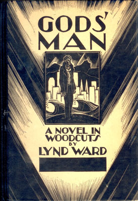 Gods' Man by Lynd Ward was the first of six Ward novels whose stories were told graphically. This copy is a reprint from 2004. Gods Man by Lynd Ward
