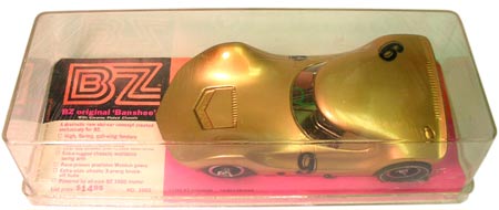 The BZ Banshee was an original design by John Power, the man behind the styling of Classic's Manta Ray. The BZ Banshee was an original design by John Power, the man behind the styling of Classic's Manta Ray.