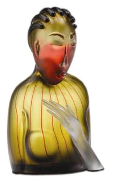 Dan Dailey from Boston is another highly influential U.S. glass artist. This piece, Silken, from 2009, is courtesy Habatat Galleries. Dan Dailey from Boston is another highly influential U.S. glass artist. This piece, Silken, from 2009, is courtesy Habatat Galleries.