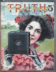The caption on the cover of the September, 1898 issue of "Truth" magazine reads, "That's so! There is no Kodak but Eastman Kodak."