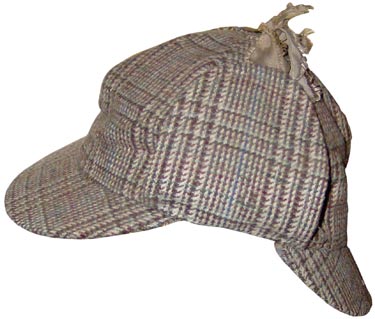 Sir Arthur Conan Doyle did not dress his Sherlock Holmes character in a deerstalker hat, but Hollywood did. Sir Arthur Conan Doyle did not dress his Sherlock Holmes character in a deerstalker hat, but Hollywood did.