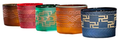 Preston Singletary is a rising star among the current generation of glass artists. This Indian Curio Shelf from 2009 is courtesy Traver Gallery. Preston Singletary is a rising star among the current generation of glass artists. This Indian Curio Shelf from 2009 is courtesy Traver Gallery.