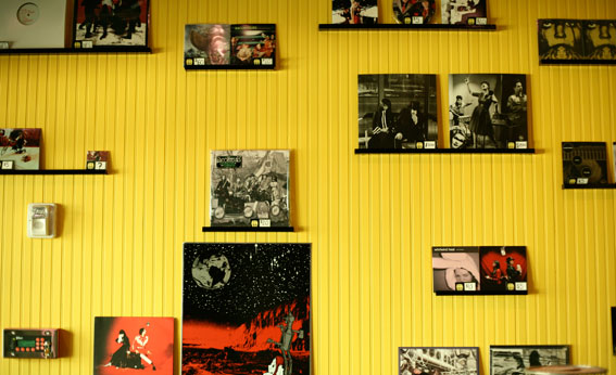 Even though the facilities at Third Man Records in Nashville include a 300-person performance space, the retail space itself is barely 15 by 15 feet. Even though the facilities at Third Man Records in Nashville include a 300-person performance space, the retail space itself is barely 15 by 15 feet.
