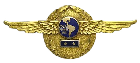 FerriesIncPin Ferries pins like this one were worn by Pan Am pilots flying cargo to British troops at the outbreak of World War II.