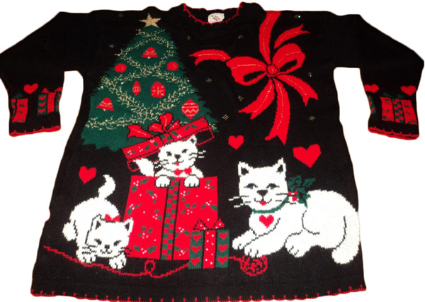 Apparently, snowboarders know better than to wear a garment as tacky as this