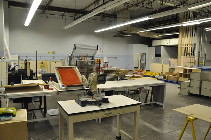 Screen Print area Barry hopes to relocate the Analog Research Lab to Facebook's new Menlo Park, California, headquarters this summer.