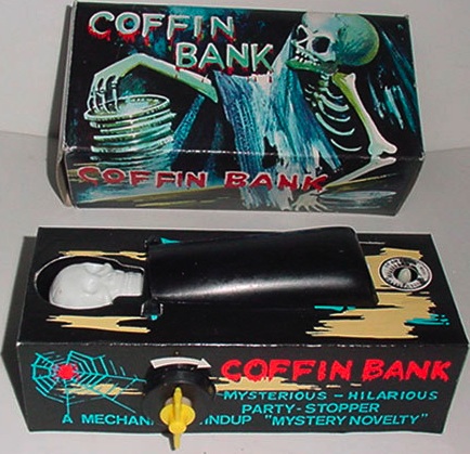 kirk5 The Coffin Bank, also sold as Spooky Bank, is creepy and fun.