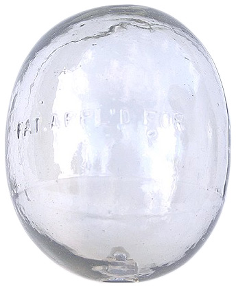 Charisma Float Top: A C.D. Argent float. Above: This float show evidence of being hand blown and is possibly from the late 1800s.