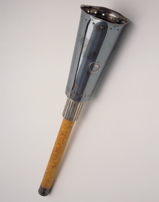oly_helsinki One of 22 torches made for the 1952 Helsinki Summer Games sold for nearly $400,000 at auction last year. Copyright International Olympic Committee.