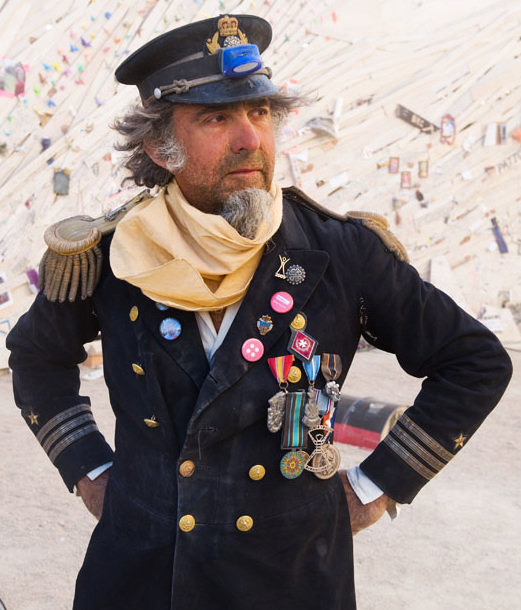 O'Hare Shannon O'Hare in full commander dress garb. Photo by Andy Pischalnikoff.