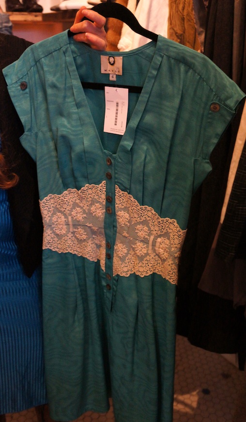 kim_incinerate Kim Gordon wore this Mayle dress in the Sonic Youth "Incinerate" video. Photo by Megan Bre Camp.