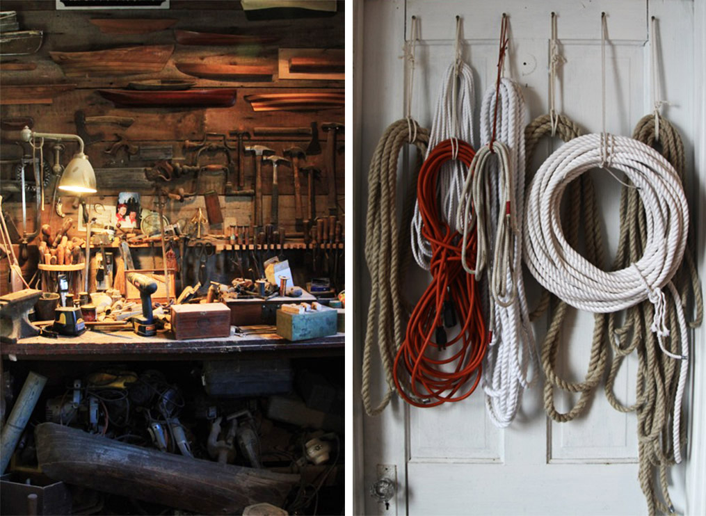 main-inspiration Two shots from Carroll's travels through Maine for Levi's 2012 thematic development point to his interest in well-crafted products.