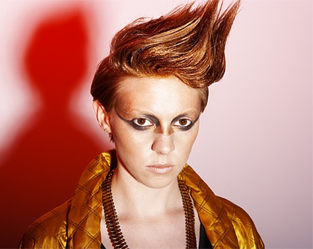 retromania_laroux Top: In "Last Friday Night," Katy Perry dresses up in fashion fads from the '80s. Credit: Rockhard Films. Above: La Roux, featuring Elly Jackson, re-creates arty '80s synth pop, down to the androgynous hair and clothing.