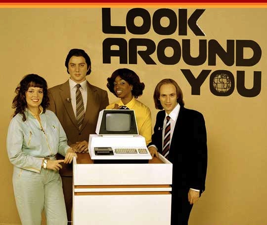 retromania_lookaroundyou The BBC show "Look Around You," from 2002-2005, replicated stilted '70s educational programs, down to the bad hairdos. Credit: BBC.