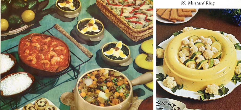 dips-and-casseroles Casseroles and dips were both burgeoning food trends during the mid-20th century.