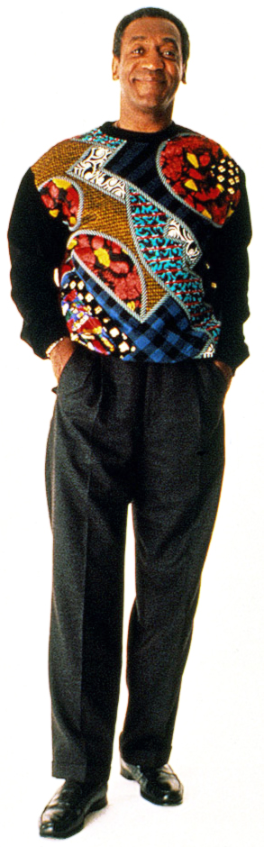 standup Cosby in another KOOS sweater.
