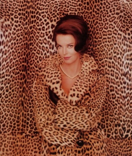 junglerevlon A Revlon ad from 1965. Women went wild for leopard after Jackie Kennedy wore a leopard-fur coat in 1961. (Photo by John Rawlings)