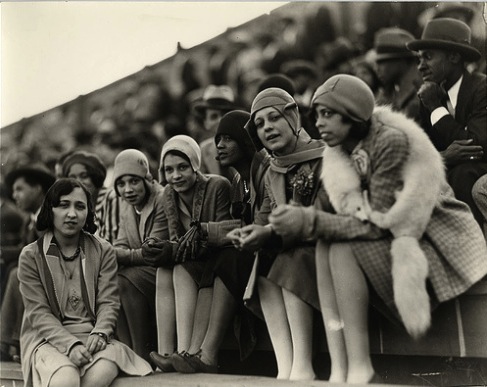 claire-blog-picture African American flappers take in a college football game in Washington, D.C., in the 1920s. Addison Scurlock Collection, Archives Center, National Museum of American History, Smithsonian Institution.