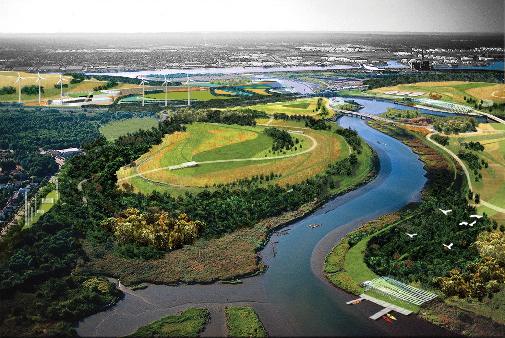 fresh kills future A rendering of the Fresh Kills park project, which is currently underway on the site of New York City's former Staten Island landfill.