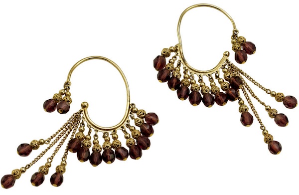 50s_napier121 In the 1950s, Napier introduced over-the-ear "chatelaine earrings." Designed by Eugene Bertolli, this experiment must not have been a hit, as they're quite rare now. (From "The Napier Co.," courtesy of Pamela Wiggins)