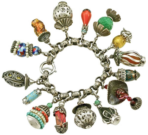 50s_napier49 The 1950s Napier "Lanterns" charm bracelet was a popular design. (From "The Napier Co.")