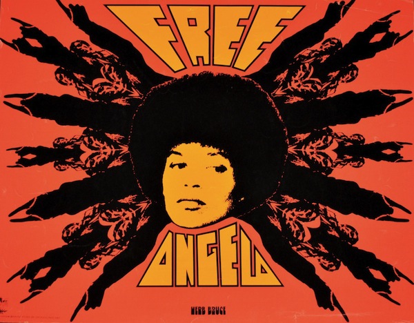 FreeAngelaBruceSm This head-shop-style Angela poster is similar to the one above it, but the message is unambiguous.
