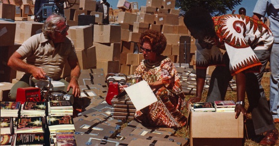 osborn_books T.L. Osborn's wife, Daisy, was integral in the operation of Osborn Ministries International. She also authored five books. (Via Osborn.org)
