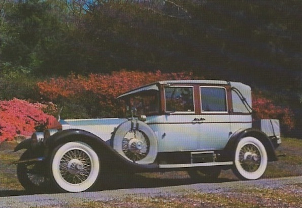 1923 Rolls-Royce 2 A 1923 Rolls Royce "Silver Ghost" Tilbury cabriolet limousine that T.L. Osborn and his family restored. (Courtesy of LaDonna Osborn)
