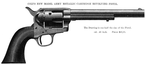 colt-ad-edited An engraving of a Colt that appeared in “Four Thousand Years of the World’s Progress from the Early Ages to the Present Time,” by Samuel J. Burr, published in 1878. (From the Library of Congress)