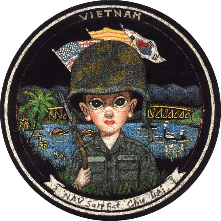 vietnamcircle During the Vietnam War, these images of GIs as wide-eyed children by Suh Kwang Products Limited were snapped up by U.S. soldiers. (From the Velveteria collection in "Black Velvet Masterpieces")