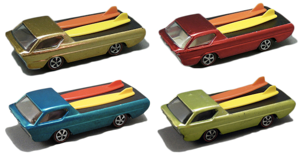 The Deora was one of the original 16 Hot Wheels cars when they were introduced in 1968. Schools has them in all colors.