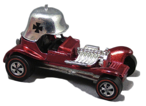 When Schools happened upon a Red Baron car on eBay as an adult, it "pushed the kid button" and got him collecting again.