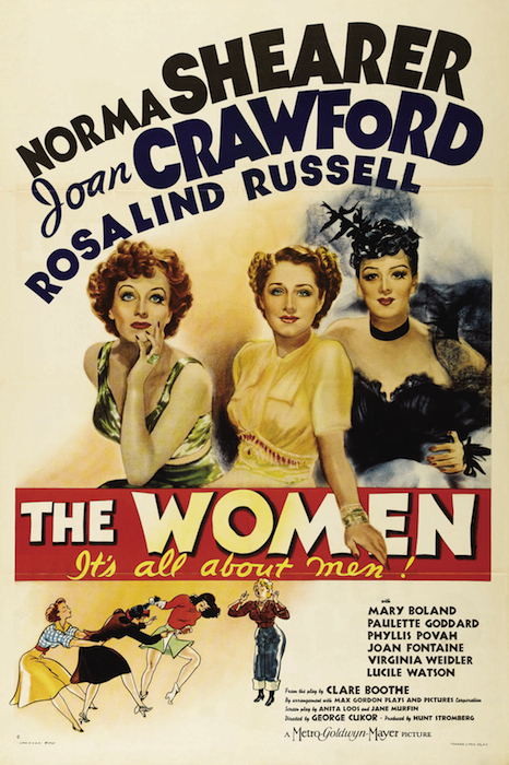 The Women George Cukor's "The Women" from 1939 was based on screenwriter Clare Boothe Luce's own Reno divorce in 1929.