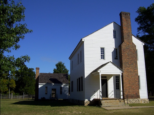 slavery_latta The Federal-style cotton plantation house at Latta was built in 1800 by Irish immigrant James Latta. In 1830, Latta and his wife owned 23 adults and 11 children. (Photo by Arnold Modlin)