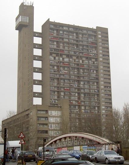 ugly_trellicktower The Trellick Tower in London, commissioned in 1966 and completed in 1972, is being recognized for its historical significance as an example of Brutalist architecture. (Via WikiCommons)