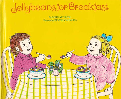 "Jellybeans for Breakfast," from 1968, is one of O'Holla's favorite out-of-print books.