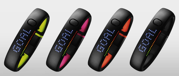 Nike's FuelBand sits squarely in the fitness world.