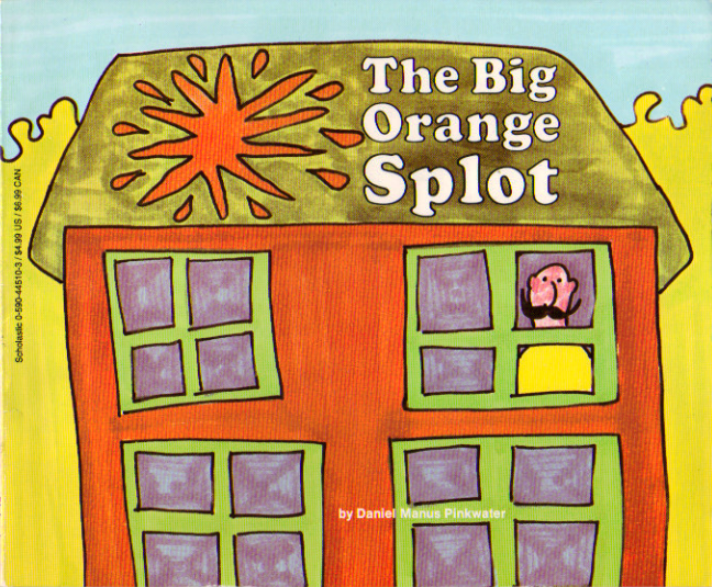For those uncomfortable with her blog, O'Holla suggests they read Daniel Pinkwater's "The Big Orange Splot."
