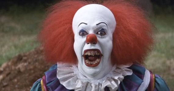 clown_it2 Pennywise the Dancing Clown in a still from the 1990 TV miniseries, "It," based on the Stephen King horror novel.