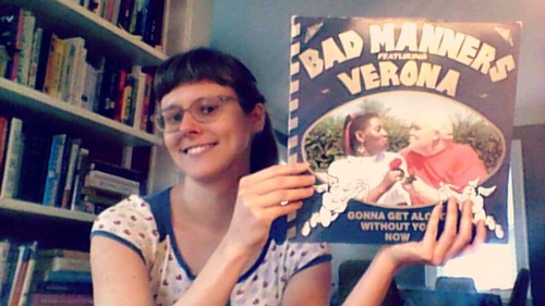 O'Holla with the Bad Manners album she first listened to at the wrong rpm: "After this embarrassing revelation, I went back and read my review, listening to the entire record again at the appropriate speed and I still felt exactly the same way."