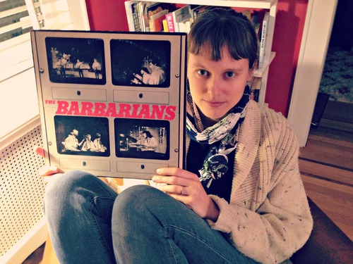 O'Holla with the reissue of the Barbarians' self-titled album.