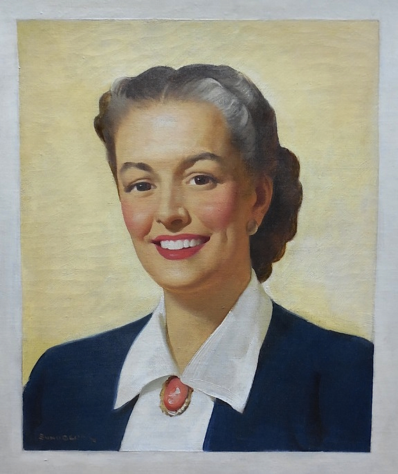 IrmaSundblom Above: A portrait of Irma Harding by Haddon Sundblom, who also gave the world Aunt Jemima and the Coca-Coca Santa Claus. Top: The same year IH was crowing about how its refrigerators were "femineered," the company was more than a quarter billion dollars in debt.
