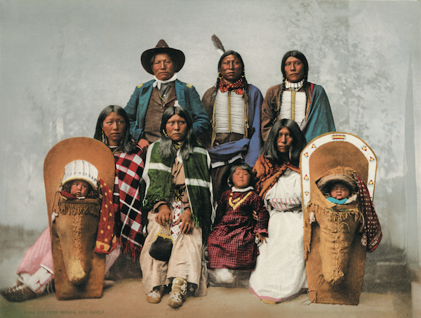 Ute Family Ute Chief Sevara and his family.