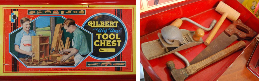 Though all kids need fix-it skills, this Gilbert "Big Boy" Tool Chest (owned by Eskander's husband) is the type of toy parents don't typically buy for their daughters.