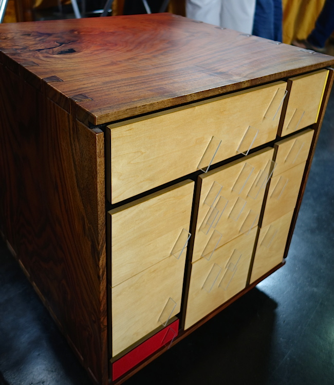 roadshow_carpenter Another Art Carpenter piece, the Mondrian Chest with Plexiglas pulls.